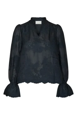 Neo Noir Nnamara Big Embroidery Blouse 163032 | Blusar & Skjortor