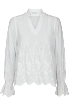 Nnamara Delicate Emb Blouse 166708