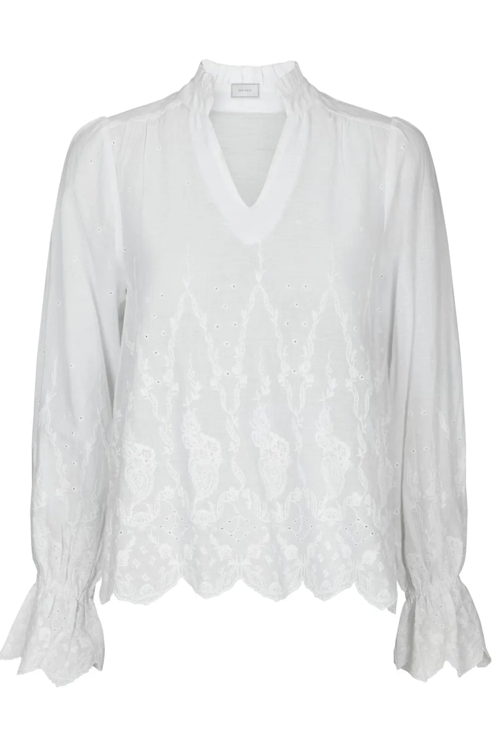 Nnamara Delicate Emb Blouse 166708
