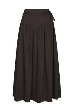 Neo Noir Nnanais Poplin Skirt 168516 | Kjolar