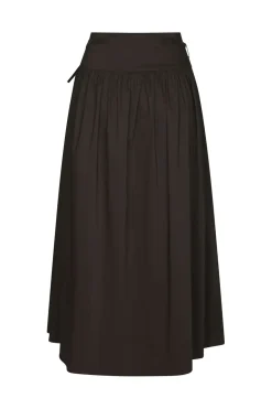 Neo Noir Nnanais Poplin Skirt 168516 | Kjolar
