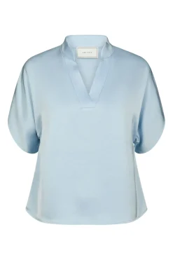 Nnanelle Heavy Sateen Blouse 168286