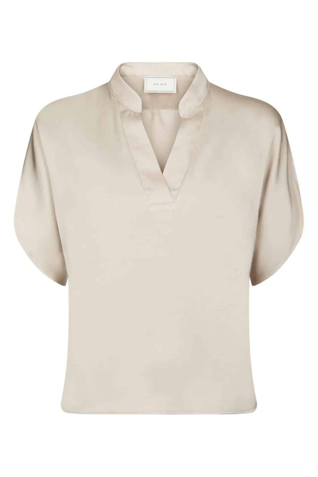 Neo Noir Nnanelle Heavy Sateen Blouse 168286 | T-Shirts & Toppar