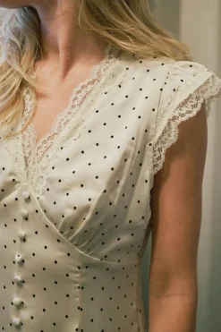 Neo Noir Nnaniella Dot Dress 167777 | Klänningar