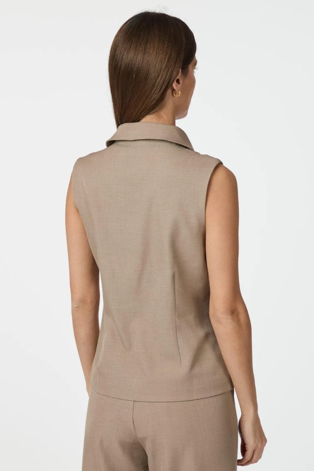 Neo Noir Nnannabella Structure Waistcoat 165355 | Västar|Set