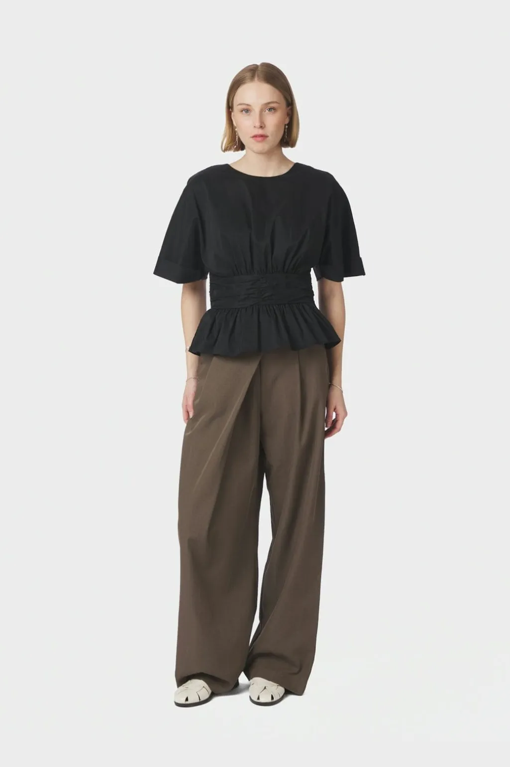 Nnannegret Poplin Blouse 162365