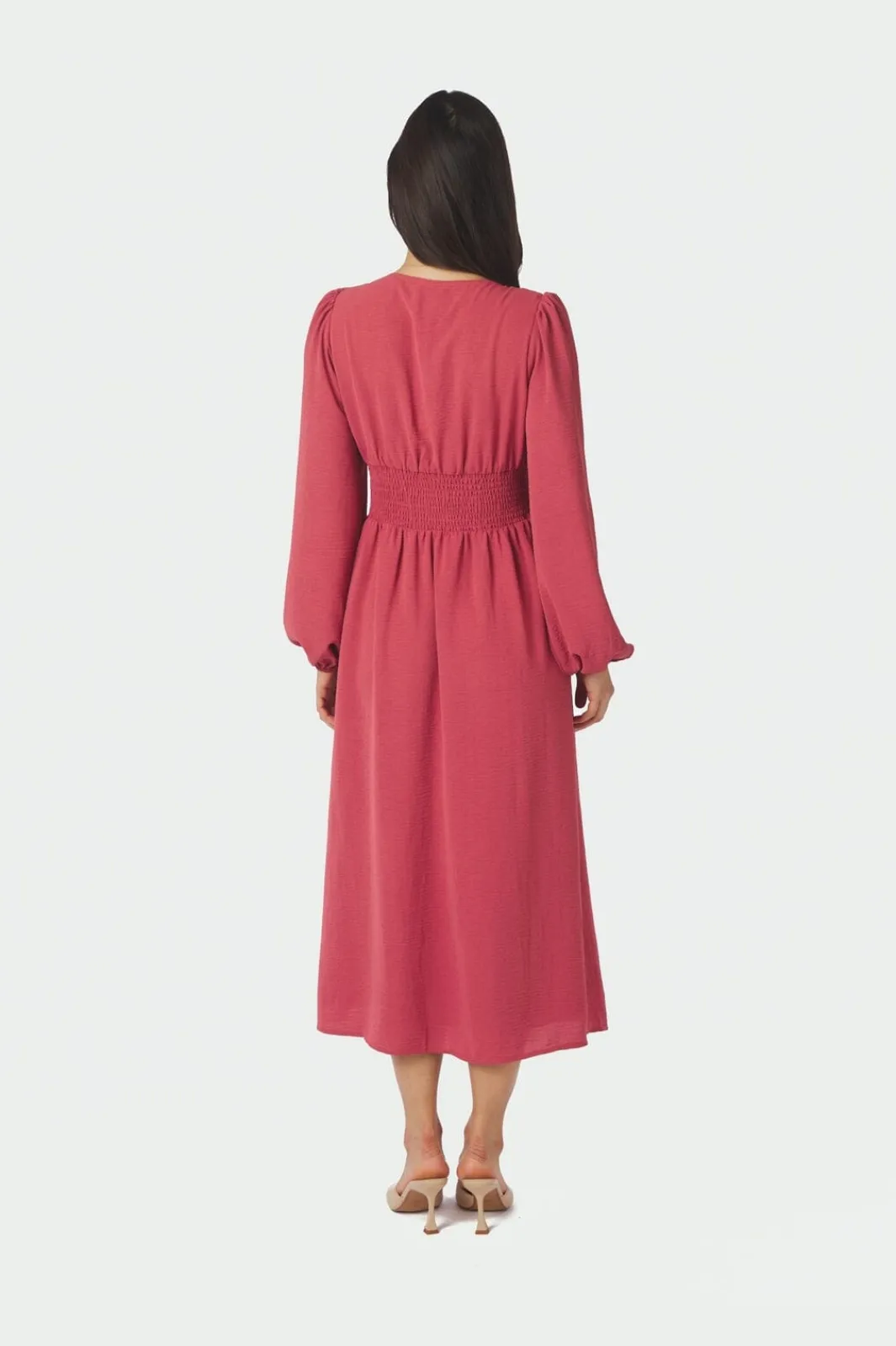 Neo Noir Nnannelie Solid Crepe Dress 169135 | Klänningar
