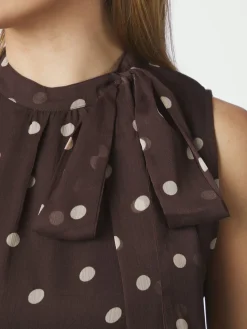 Neo Noir Nnansol Big Dot Top 170503 | T-Shirts & Toppar