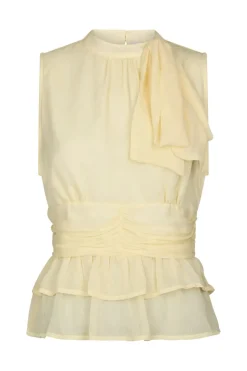 Neo Noir Nnansol Solid Chiffon Top 166671 | T-Shirts & Toppar