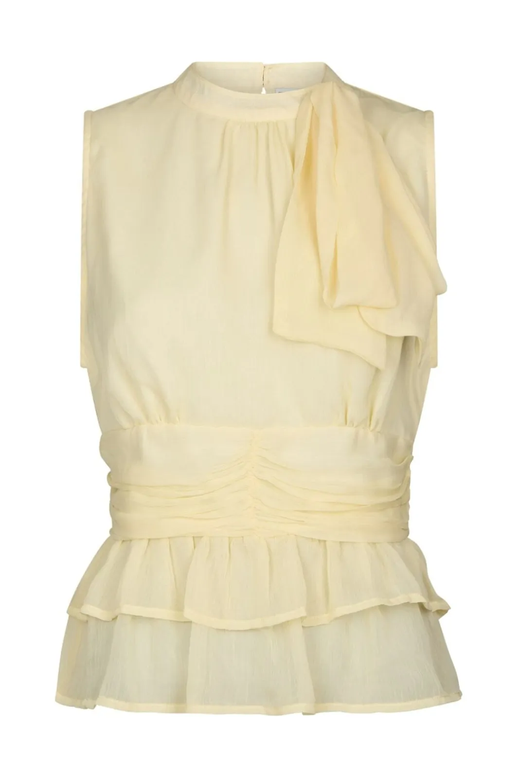 Neo Noir Nnansol Solid Chiffon Top 166671 | T-Shirts & Toppar
