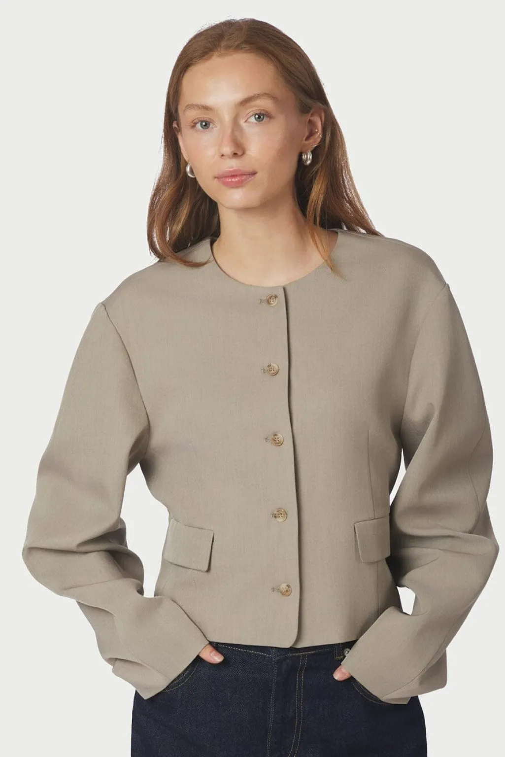 Nnaranti Structure Curve Jacket 165619