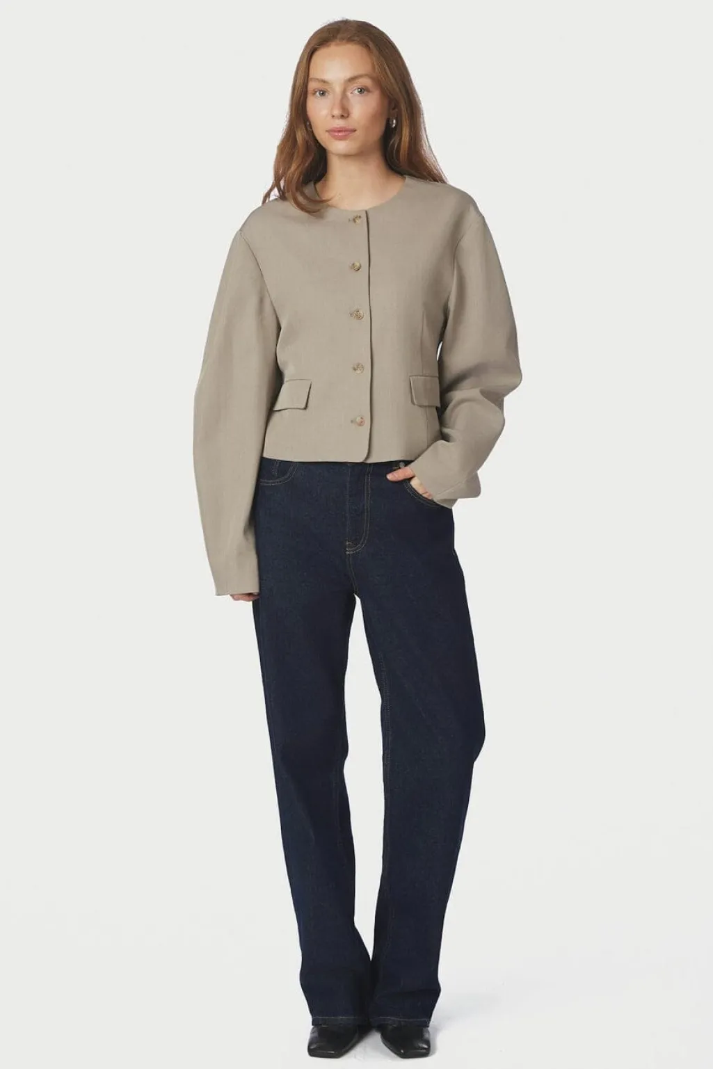 Nnaranti Structure Curve Jacket 165619