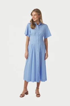 Neo Noir Nnbaia Stripe Poplin Dress 167585 | Klänningar