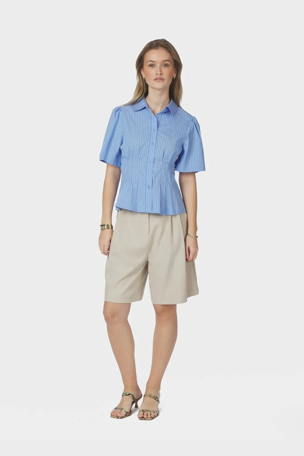 Nnbalara Stripe Poplin Shirt 169049