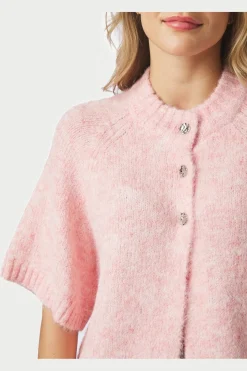 Neo Noir Nnbenuta Fluffy Knit Cardigan 165816 | Cardigans