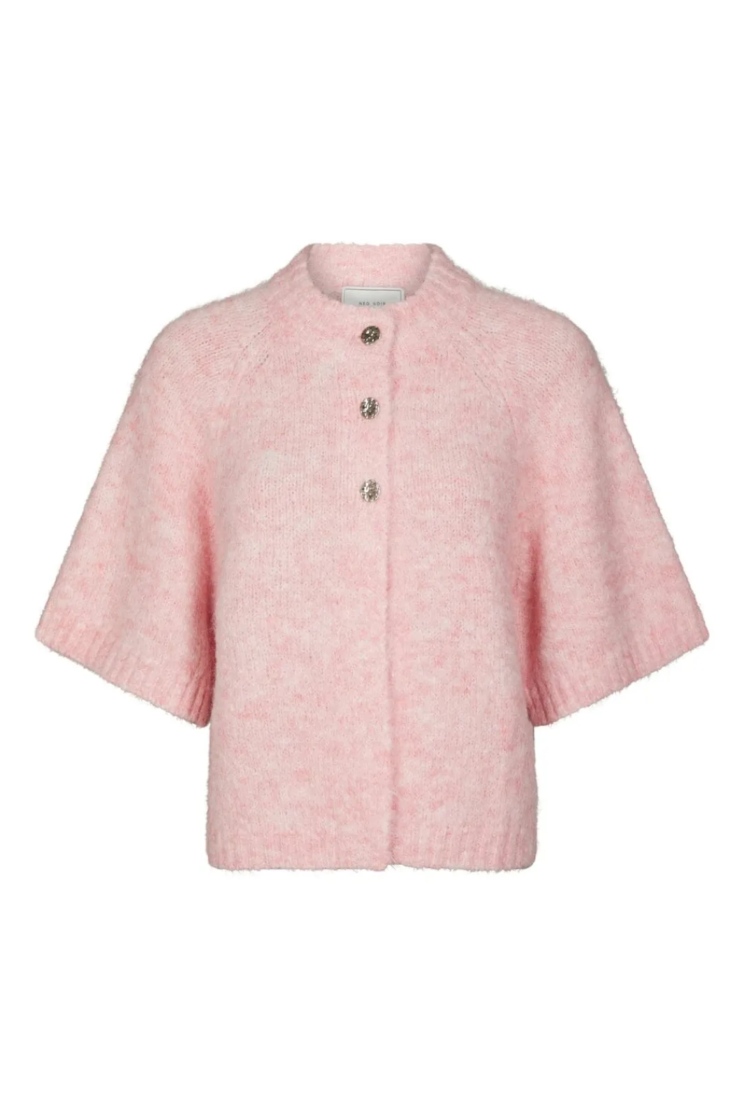 Neo Noir Nnbenuta Fluffy Knit Cardigan 165816 | Cardigans