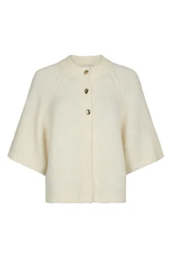 Neo Noir Nnbenuta Fluffy Knit Cardigan 165816 | Cardigans