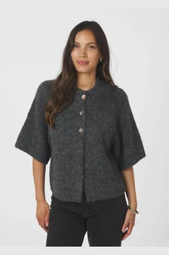 Neo Noir Nnbenuta Fluffy Knit Cardigan 165816 | Amningsvänliga Kläder|Cardigans