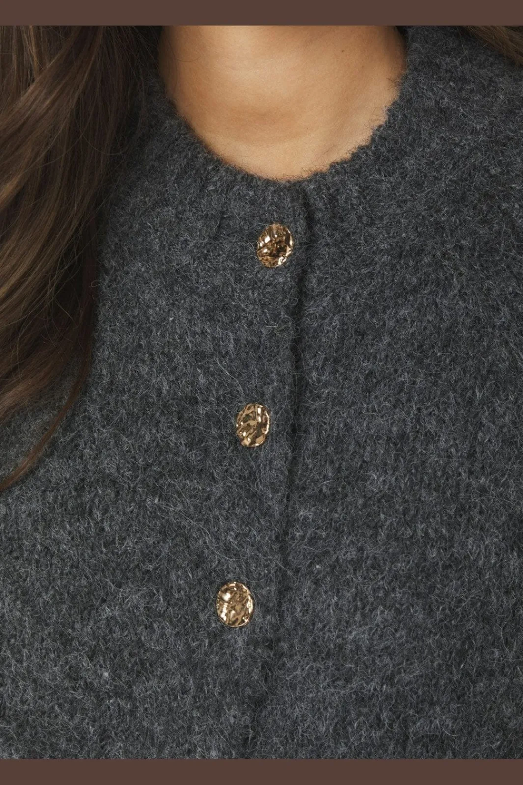 Neo Noir Nnbenuta Fluffy Knit Cardigan 165816 | Amningsvänliga Kläder|Cardigans