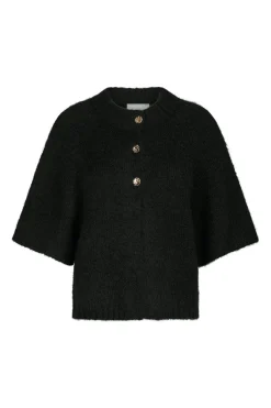 Neo Noir Nnbenuta Fluffy Knit Cardigan 165816 | Cardigans