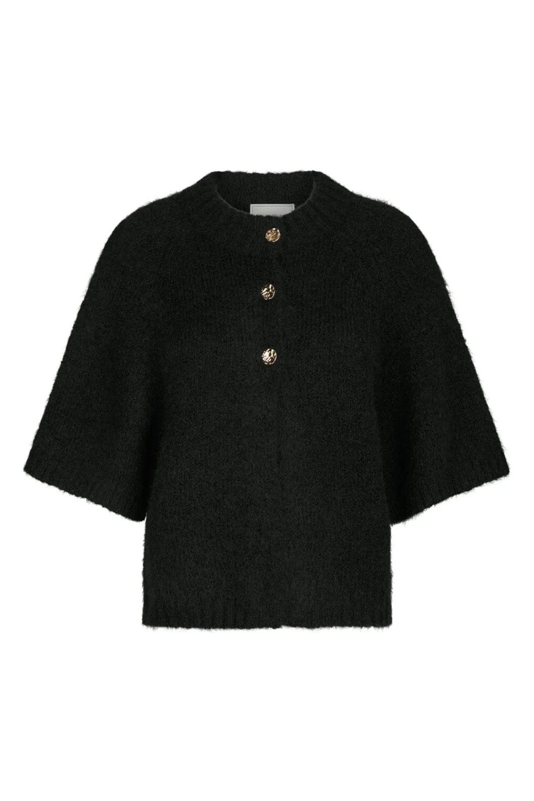 Neo Noir Nnbenuta Fluffy Knit Cardigan 165816 | Cardigans