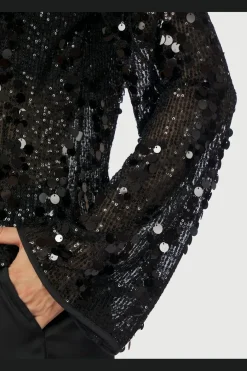 Neo Noir Nnblake Sequins Blouse 167011 | Blusar & Skjortor
