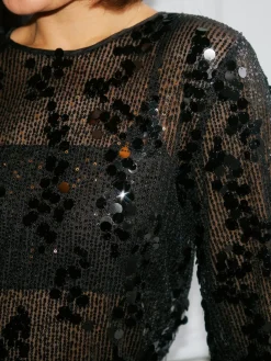 Neo Noir Nnblake Sequins Blouse 167011 | Blusar & Skjortor