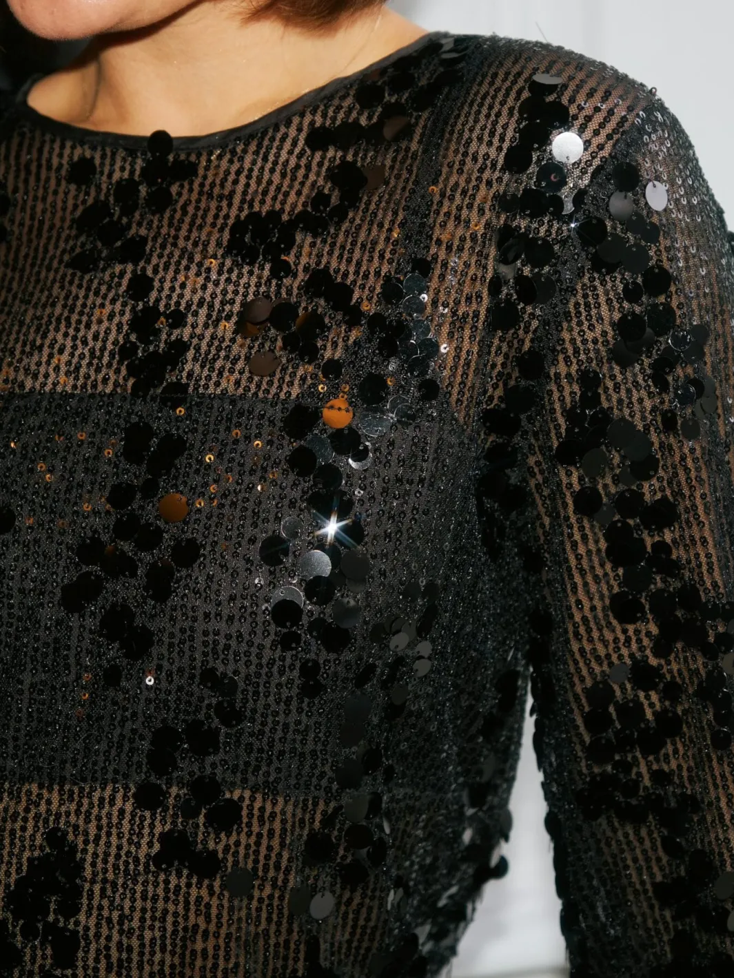 Neo Noir Nnblake Sequins Blouse 167011 | Blusar & Skjortor