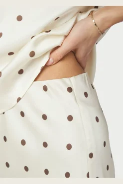 Neo Noir Nnbovary Dotted Skirt 169340 | Kjolar