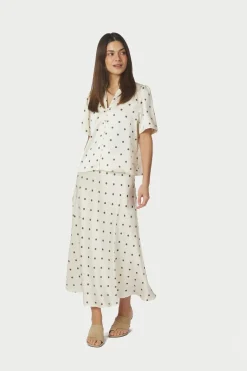 Neo Noir Nnbovary Dotted Skirt 169340 | Kjolar