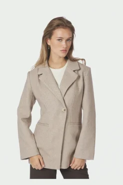 Nnbowie Herringbone S Blazer 167664