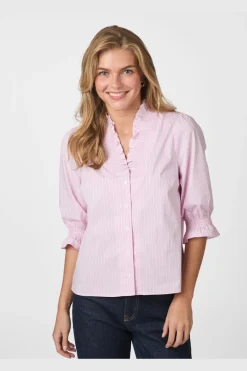 Nnbriony Twin Stripes Blouse 166511