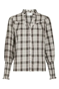 Nncamisa Big Check Blouse 166886