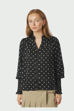 Neo Noir Nncamisa Dot Blouse 167161 | Blusar & Skjortor