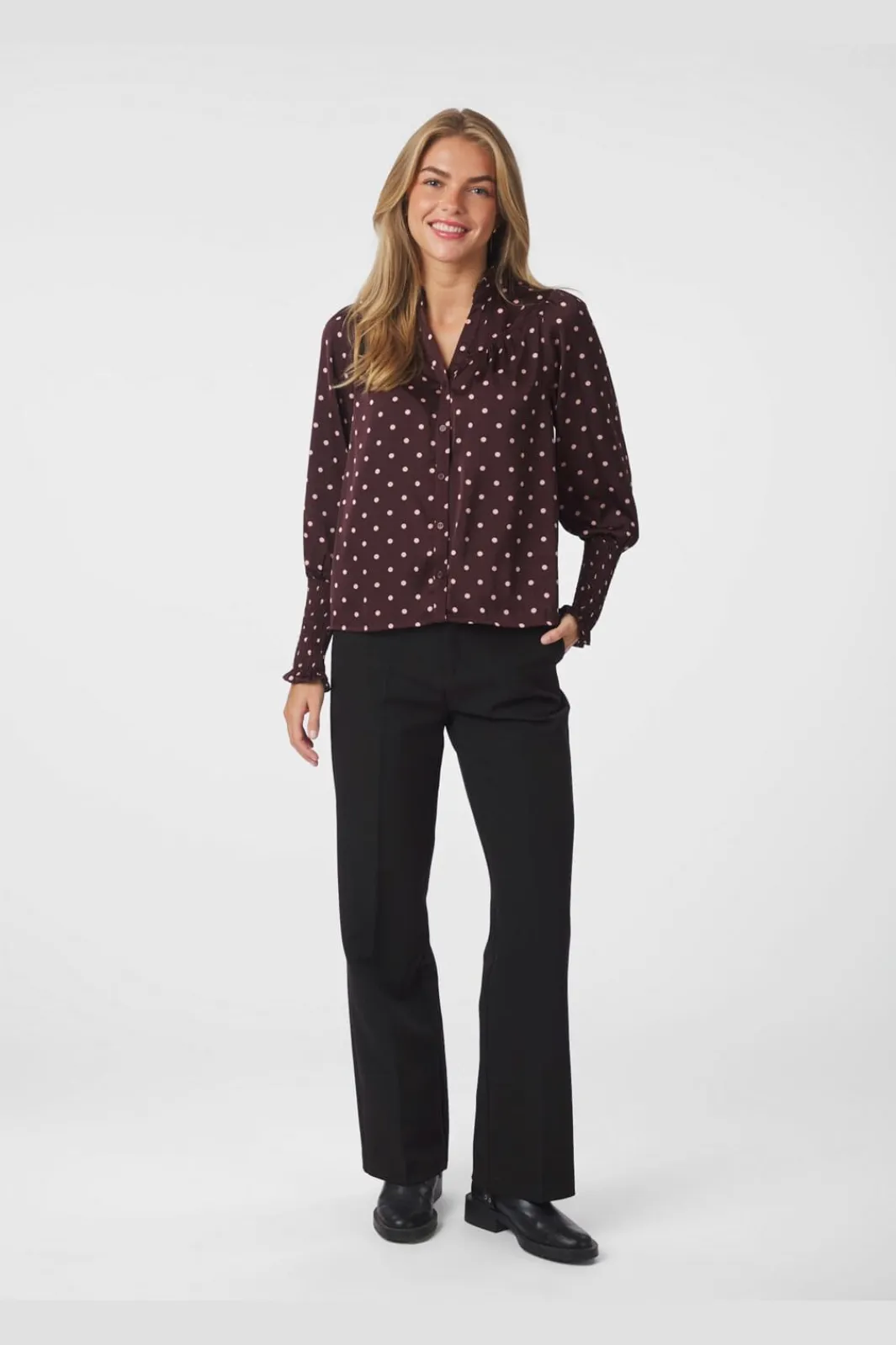 Neo Noir Nncamisa Dot Blouse 167161 | Blusar & Skjortor