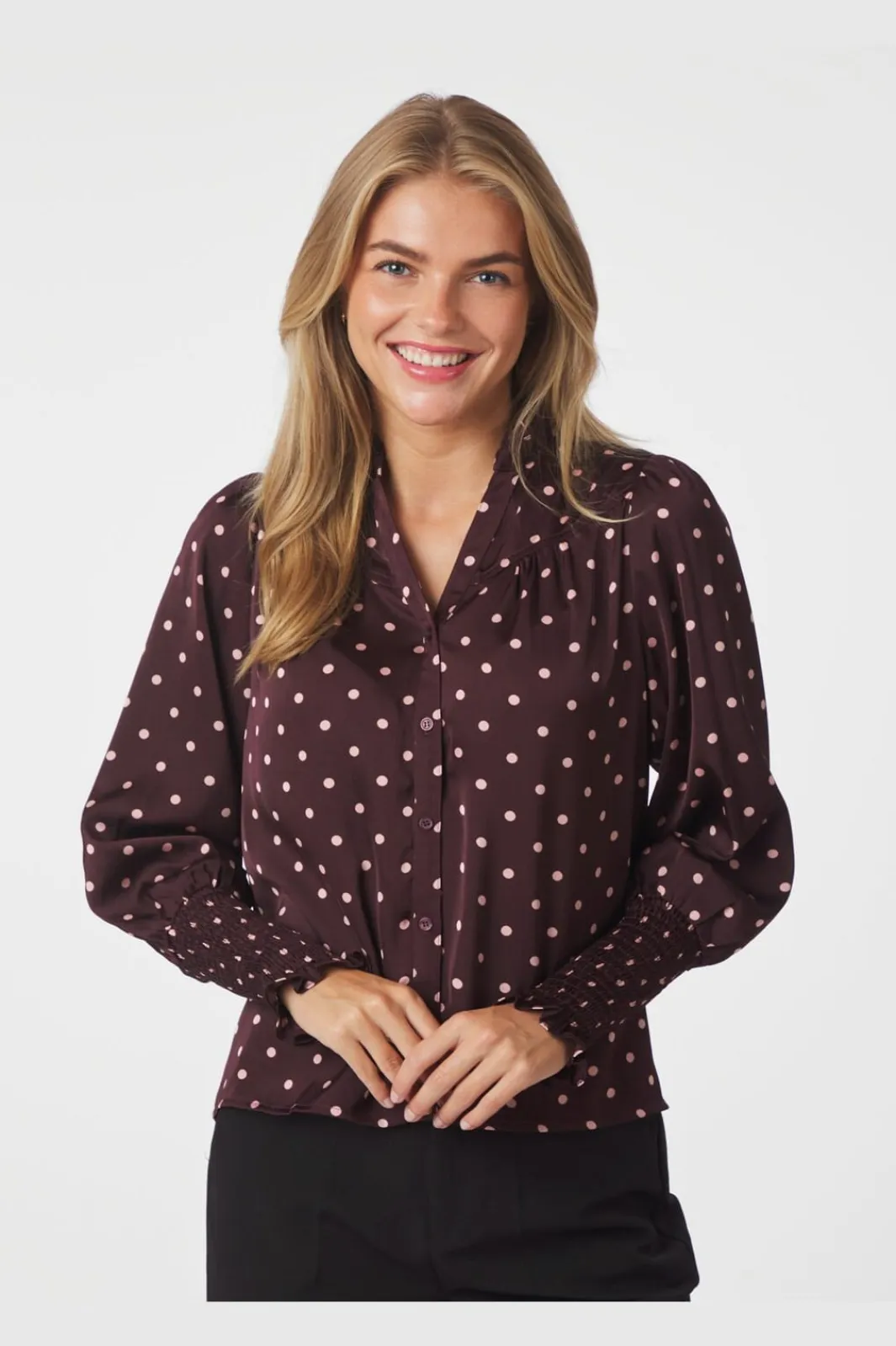 Neo Noir Nncamisa Dot Blouse 167161 | Blusar & Skjortor
