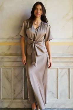 Neo Noir Nncasadia Heavy Sateen Blouse 165695 | Blusar & Skjortor