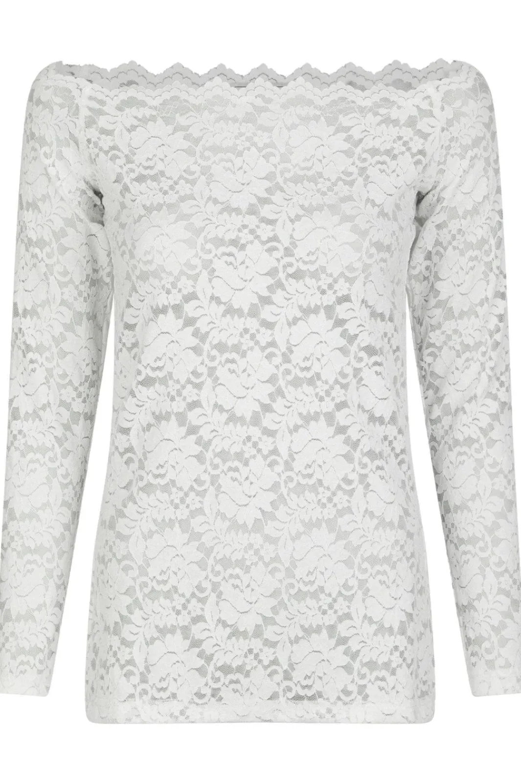 Neo Noir Nncasadi Lace Flower Blouse 162631 | Blusar & Skjortor