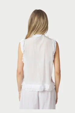 Neo Noir Nncelia Ruffle Top 168323 | T-Shirts & Toppar