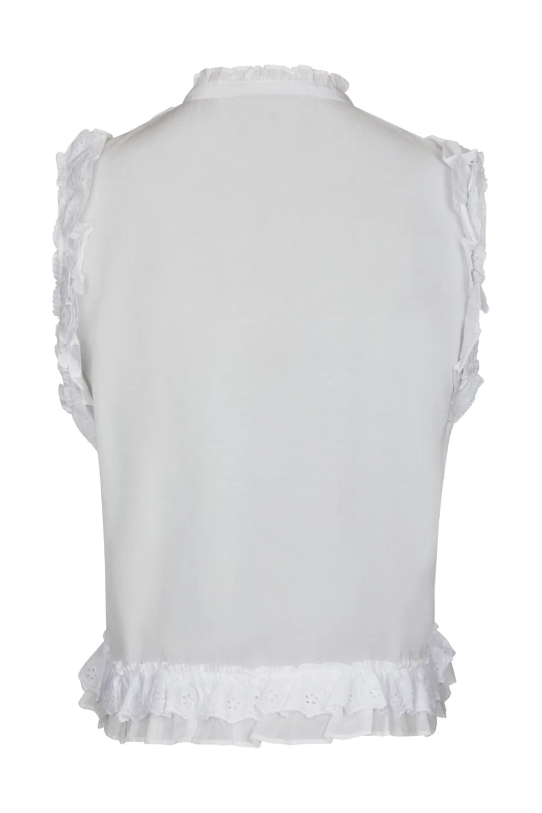 Neo Noir Nncelia Ruffle Top 168323 | T-Shirts & Toppar
