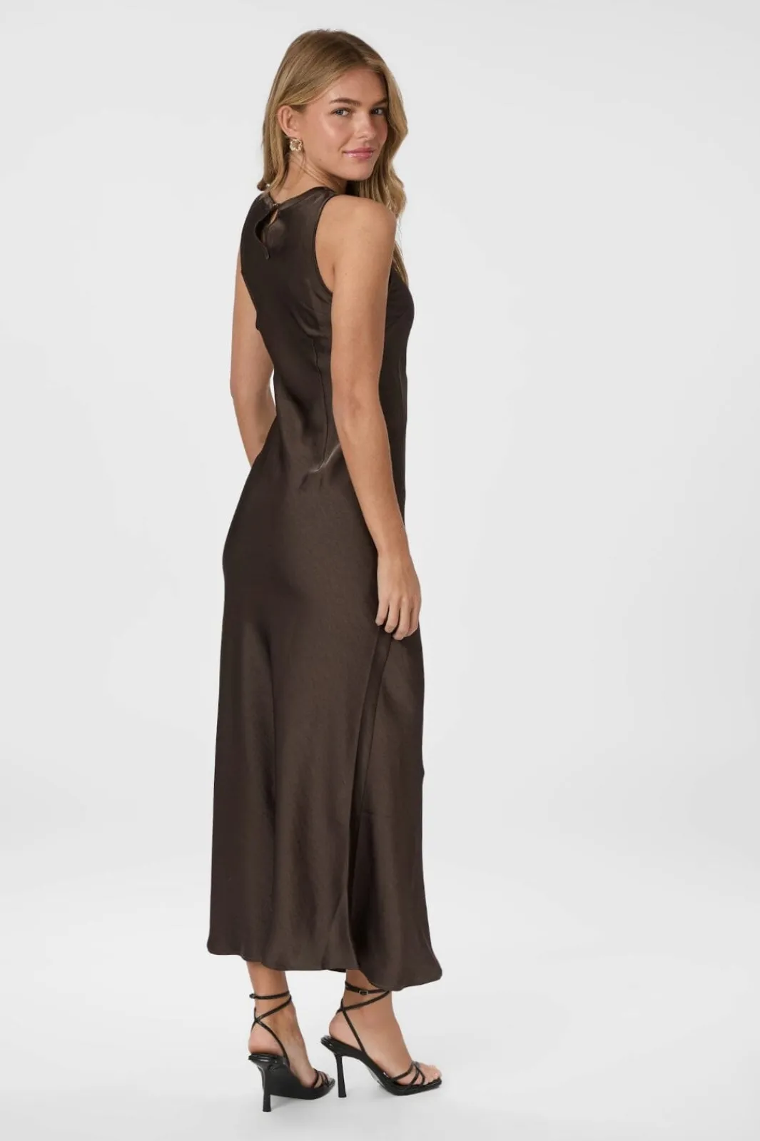 Neo Noir Nncelinie Heavy Sateen Dress 165621 | Klänningar