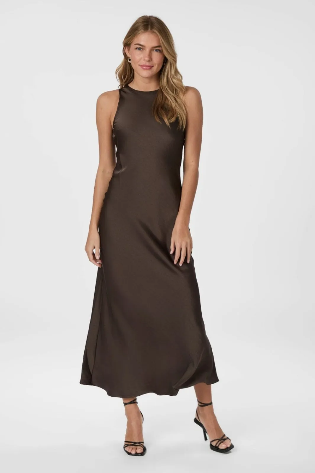 Neo Noir Nncelinie Heavy Sateen Dress 165621 | Klänningar