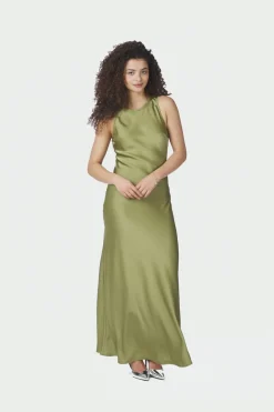 Neo Noir Nncelinie Heavy Sateen Dress 165621 | Klänningar