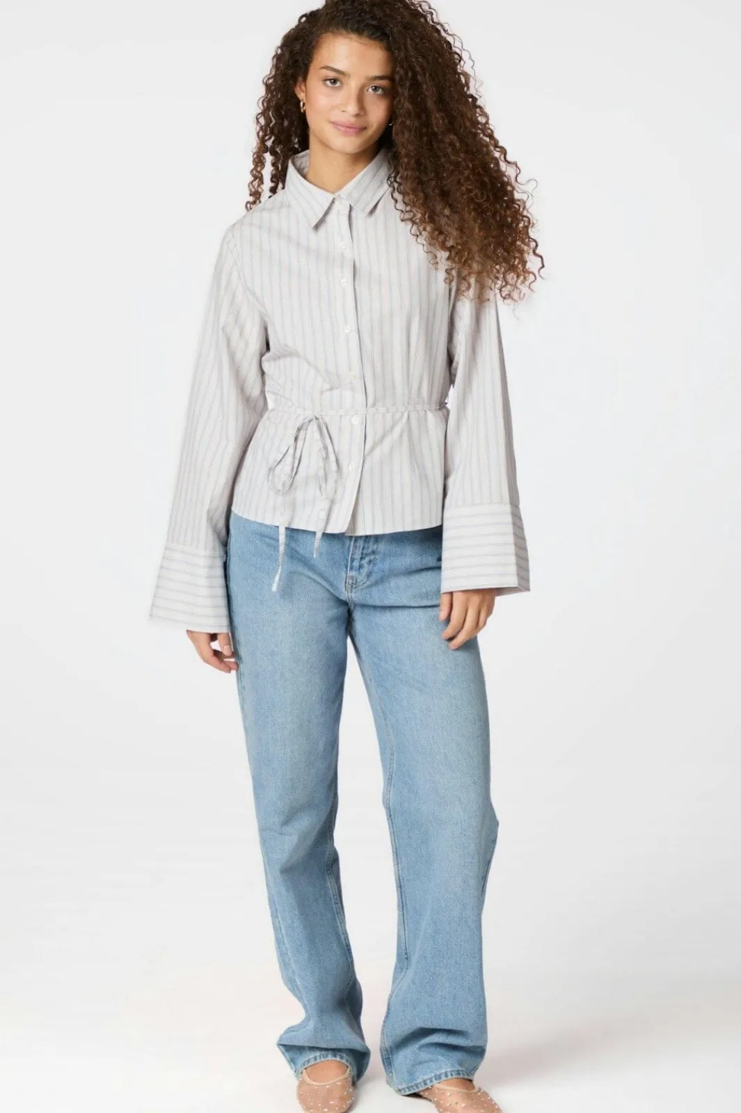 Neo Noir Nnclarida Stripe Shirt 164934 | Blusar & Skjortor