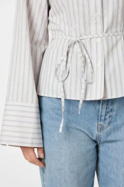 Neo Noir Nnclarida Stripe Shirt 164934 | Blusar & Skjortor