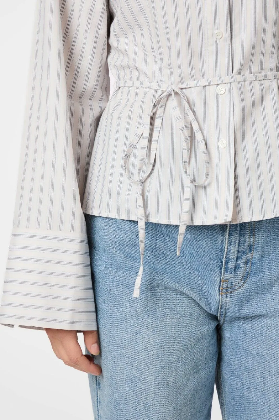 Neo Noir Nnclarida Stripe Shirt 164934 | Blusar & Skjortor