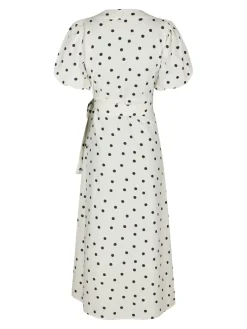 Neo Noir Nnclarine Linen Dot Dress 170637 | Klänningar