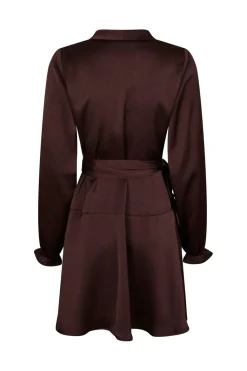 Nncolbie Heavy Sateen Dress 166483