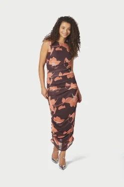 Neo Noir Nncorilina Flower Mesh Dress 168542 | Klänningar