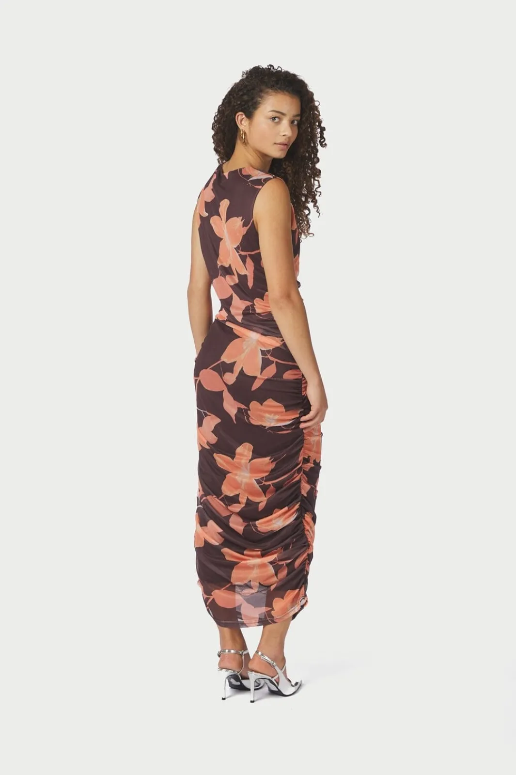 Neo Noir Nncorilina Flower Mesh Dress 168542 | Klänningar